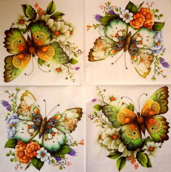 138 Butterflies - 3-ply (138) - Home Fashion - CS